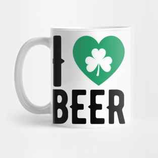 I love beer st patrick's day  t shirt Mug